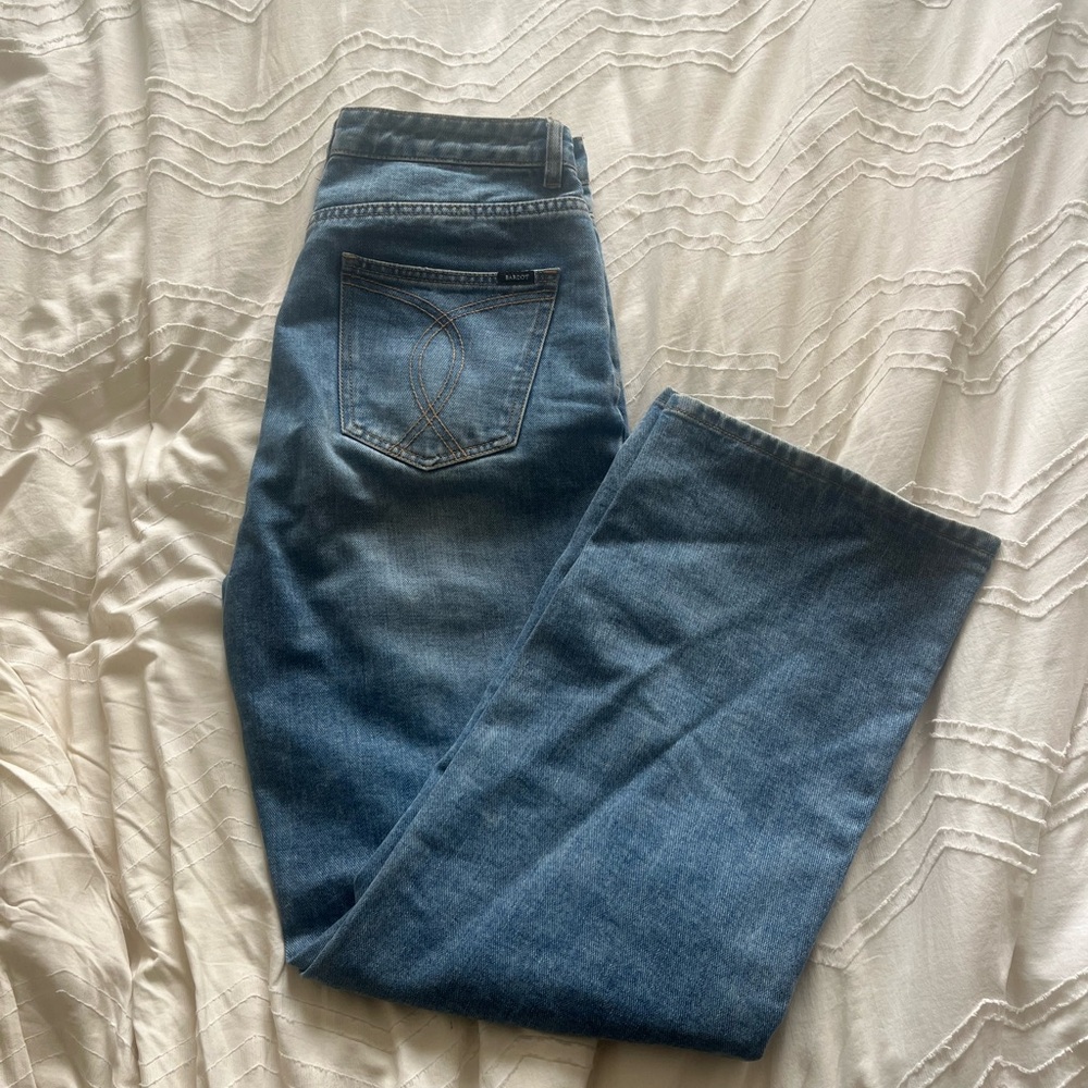 Bardot Women's Straight Leg Blue Jeans